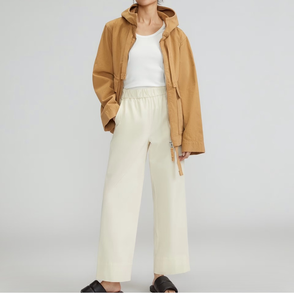 Everlane The Easy Pant in Organic Cotton Size 4 in The Color Canvas